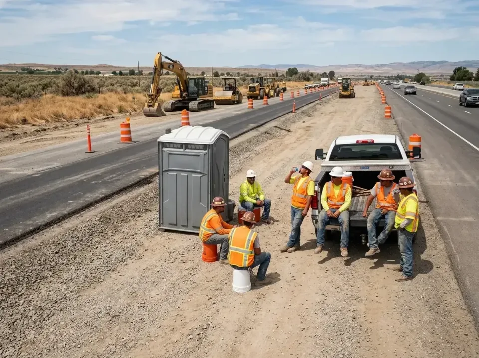 highway-road-construction-crew-007 — frequently asked questions, Porta Potty and Restroom Rentals in East Sonora, CA